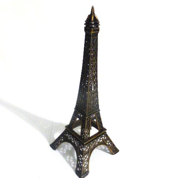 7" All Metal EIFFEL TOWEL Paper Weight ? Model Building City France - Picture 6 of 7